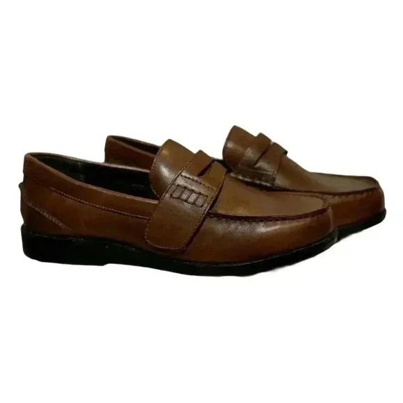 Pedilite Scott Loafer 8.5 Brown Comfort Neuropathy Support Casual Quiet Luxury - Picture 1 of 9